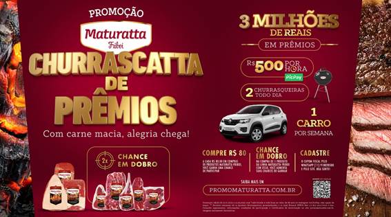MATURATTA FRIBOI ANUNCIA CHURRASCATTA DE PRÊMIOS 1 MATURATTA FRIBOI ANUNCIA CHURRASCATTA DE PRÊMIOS