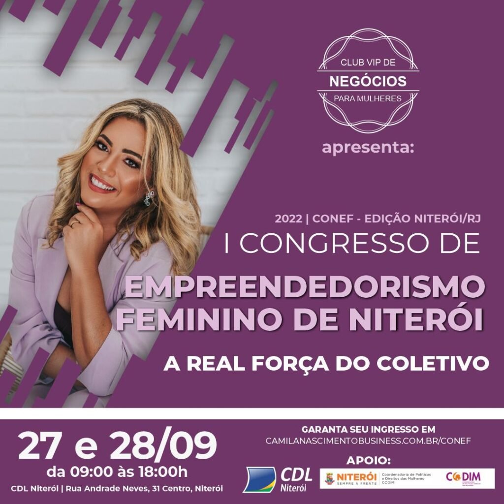 Conef – I Congresso de Empreendedorismo Feminino de Niterói