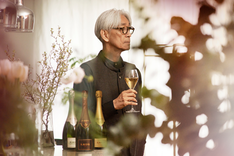 Vencedor do Oscar cria música para degustar champagnes Krug