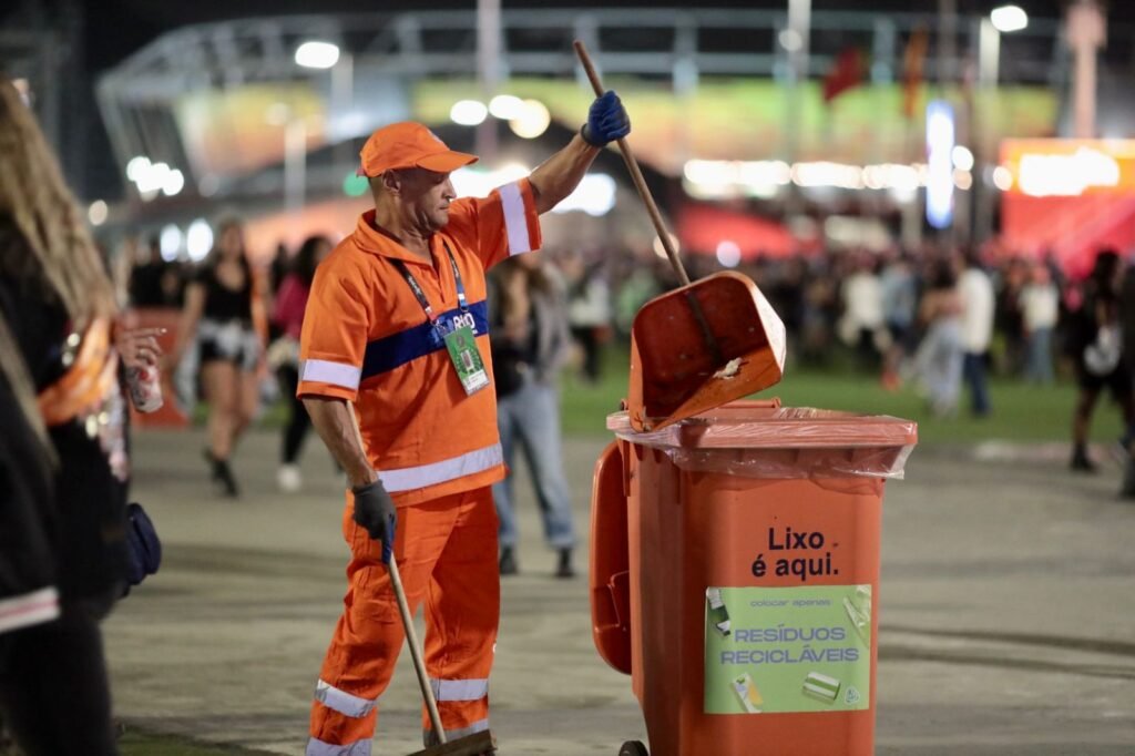 Rock in Rio: Central de Higiene inédita na cidade do rock permitiu a redução de 98% de embalagens plásticas de produtos de limpeza