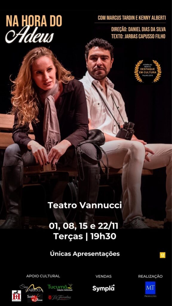 “Na Hora do Adeus” em Únicas Apresentações no Teatro Vannucci