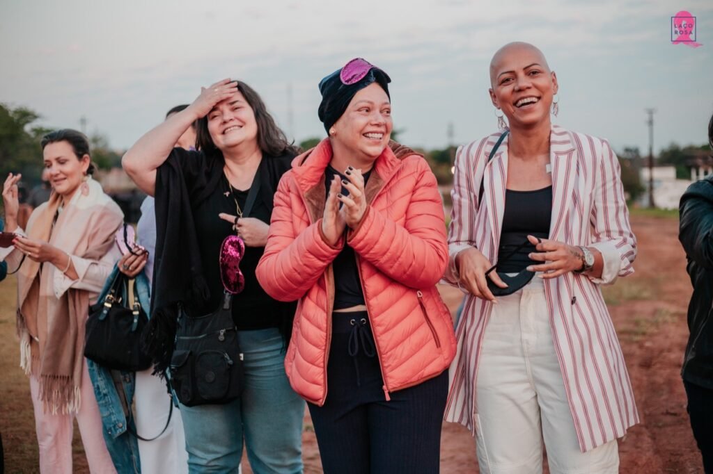 Fundação Laço Rosa abre as comemorações do Outubro Rosa com iluminação do Cristo Redentor