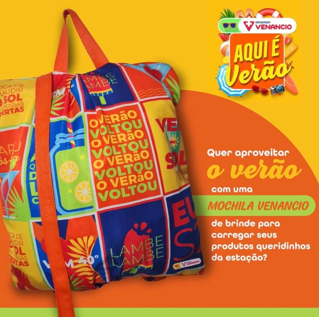 Drogaria Venancio incentiva proteção solar na campanha “Aqui é verão”