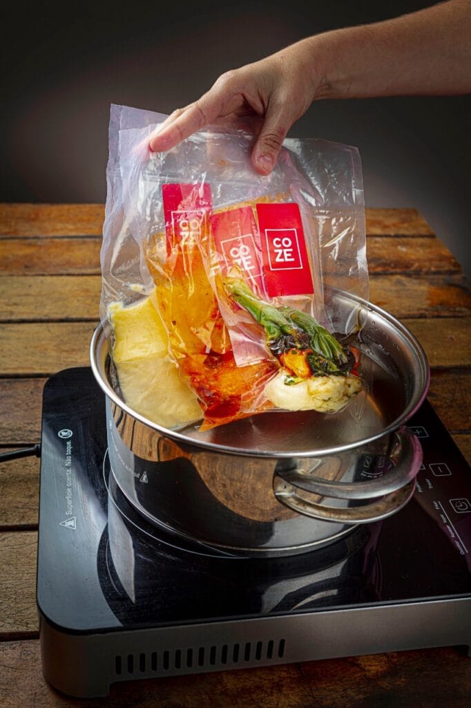 Coze proporciona degustação de pratos de altíssima qualidade usando técnicas cook and chill e sous vide