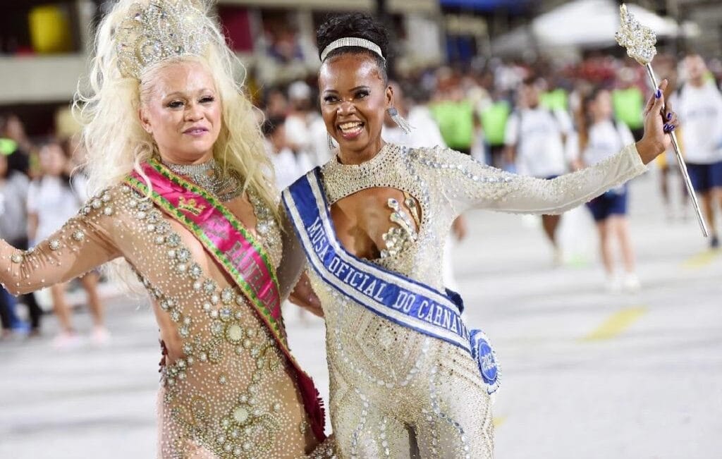 Corte LGBTQIAP+ recebe Danny Foxx na Marquês de Sapucaí