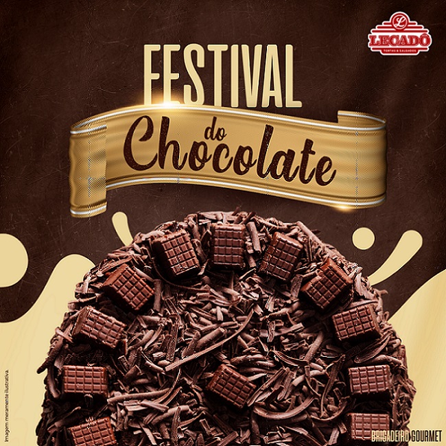 Festival do Chocolate Lecadô terá tortas, rocambole, tartelette, mil folhas e bomba até a Páscoa