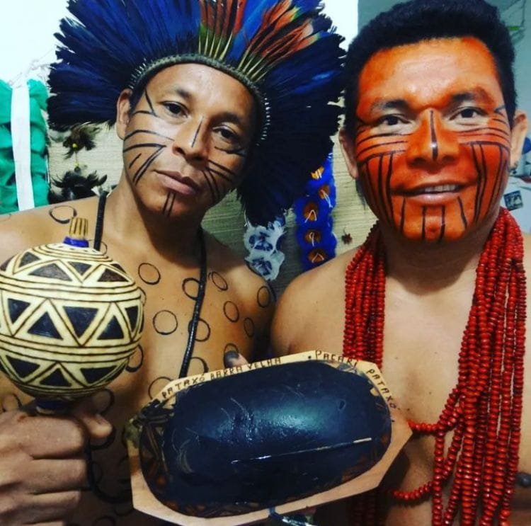 Mestre Jagunco e Pacari Pataxo Foto de Canela Monteiro 1