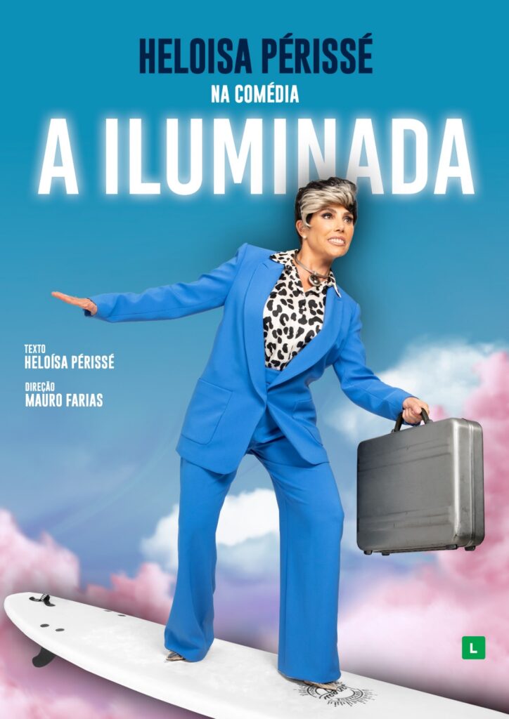 Heloisa Périssé em ‘A Iluminada’ com direção de Mauro Farias no Teatro XP