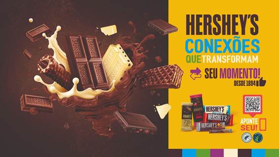 Transforme a Páscoa com Hershey’s: marca reforça inovação com o seu portfólio de barras