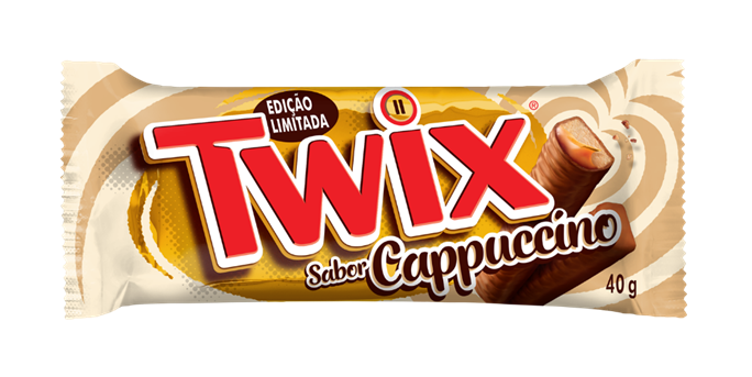 Mars Wrigley traz de volta ao mercado TWIX sabor Cappuccino