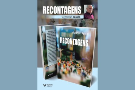 Victorino Aguiar lança seu sexto livro, "Recontagens", no dia 4 de outubro