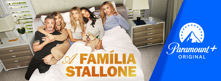 Confira as novidades de fevereiro no Paramount+ 4 A Famílai Stallone Paramonut+