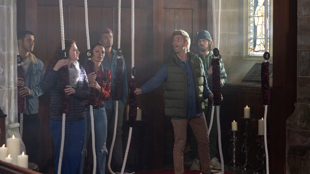 Enigmas e Conspirações: The Traitors na Universal+ 4 THE TRAITOR S1 E3 CLEANEPISODICLANDSCAPE16X9