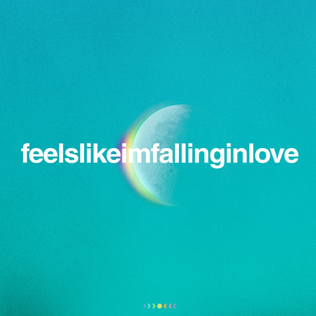 Coldplay feelslikeimfallinginlove artwork