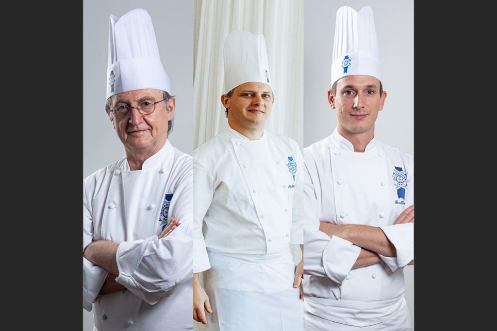 Philippe Brye, Pablo Peralta e Yann Kamps Divulgação Le Cordon Bleu