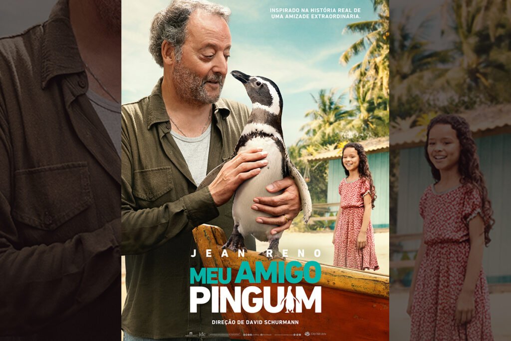 Poster meu amigo pinguim 4x5