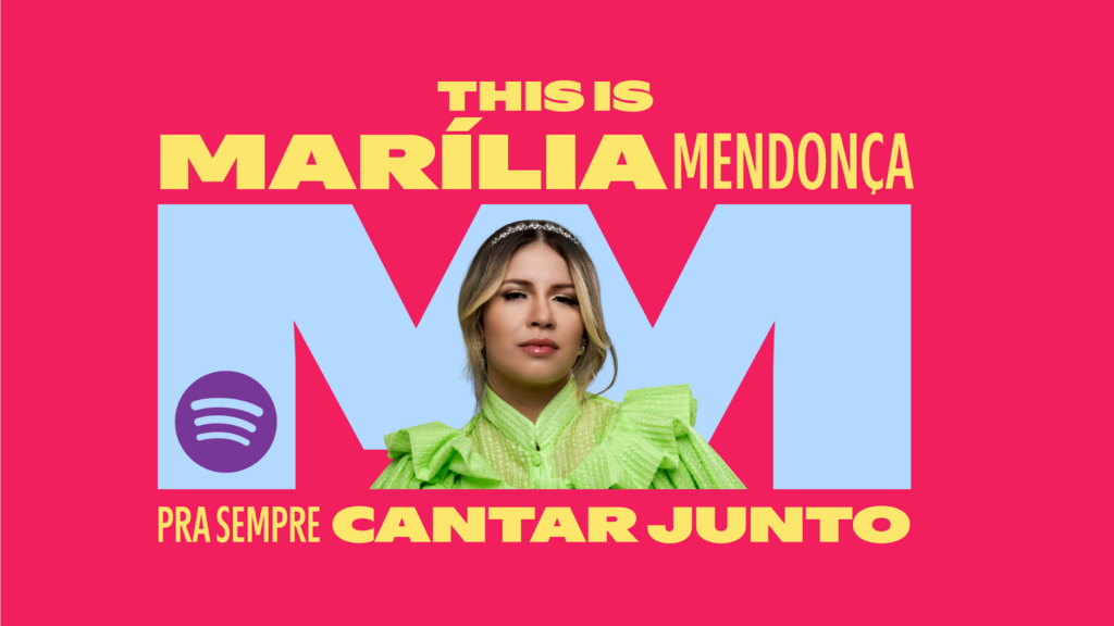 Spotify anuncia “This Is Marília Mendonça”, um megaevento para celebrar a Rainha da Sofrência.
