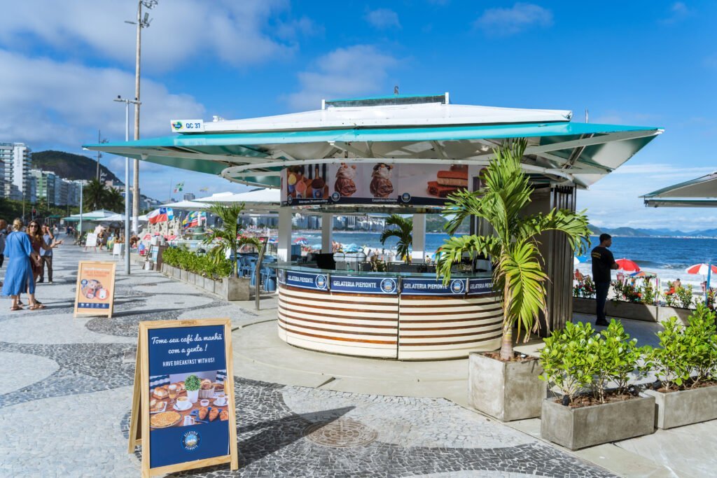 Gelateria Piemonte promove primeiro Réveillon em Copacabana, no Quiosque e na Av. Atlântica 