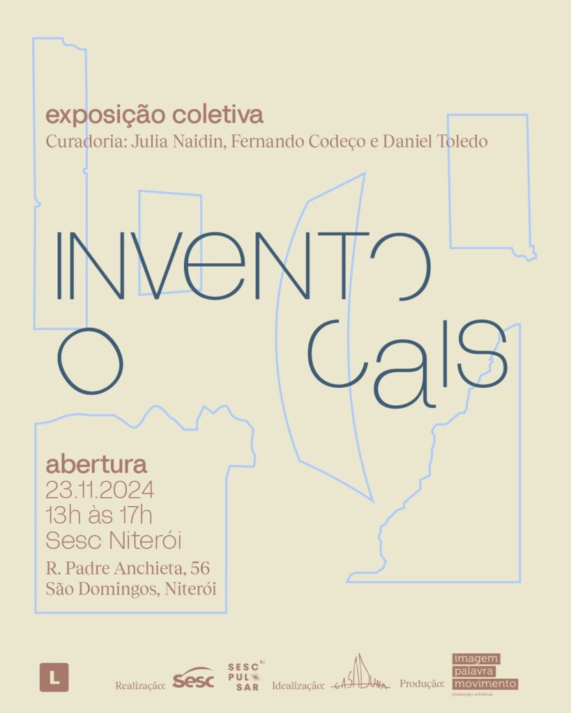 Exposição “Invento o Cais” apresenta um panorama contemporâneo da arte ambiental, no Sesc Niterói