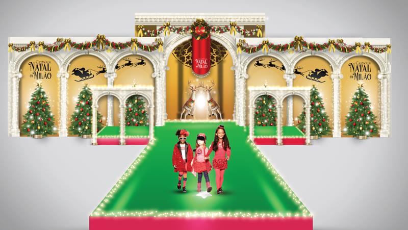 Catwalk Brasil encerra o ano com tema “Natal em Milão”