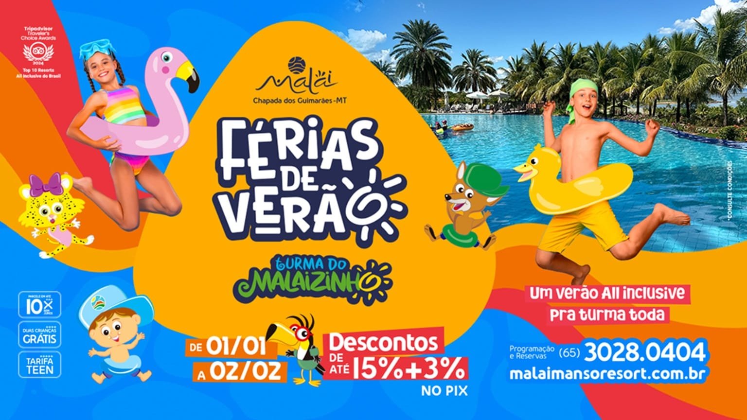 Férias all inclusive no Malai Manso Chapada dos Guimarães (MT)