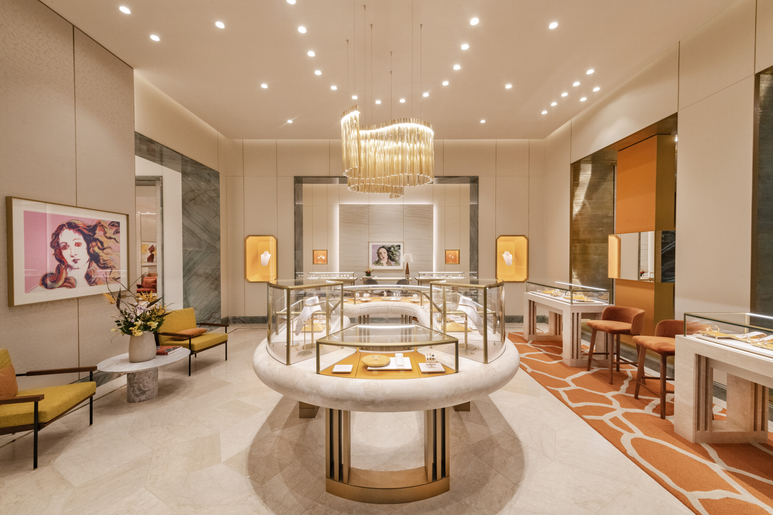 Bvlgari apresenta renovação de sua boutique JK Iguatemi com obra comissionada à artista brasileira 3 Bvlgari apresenta renovação de sua boutique JK Iguatemi com obra comissionada à artista brasileira