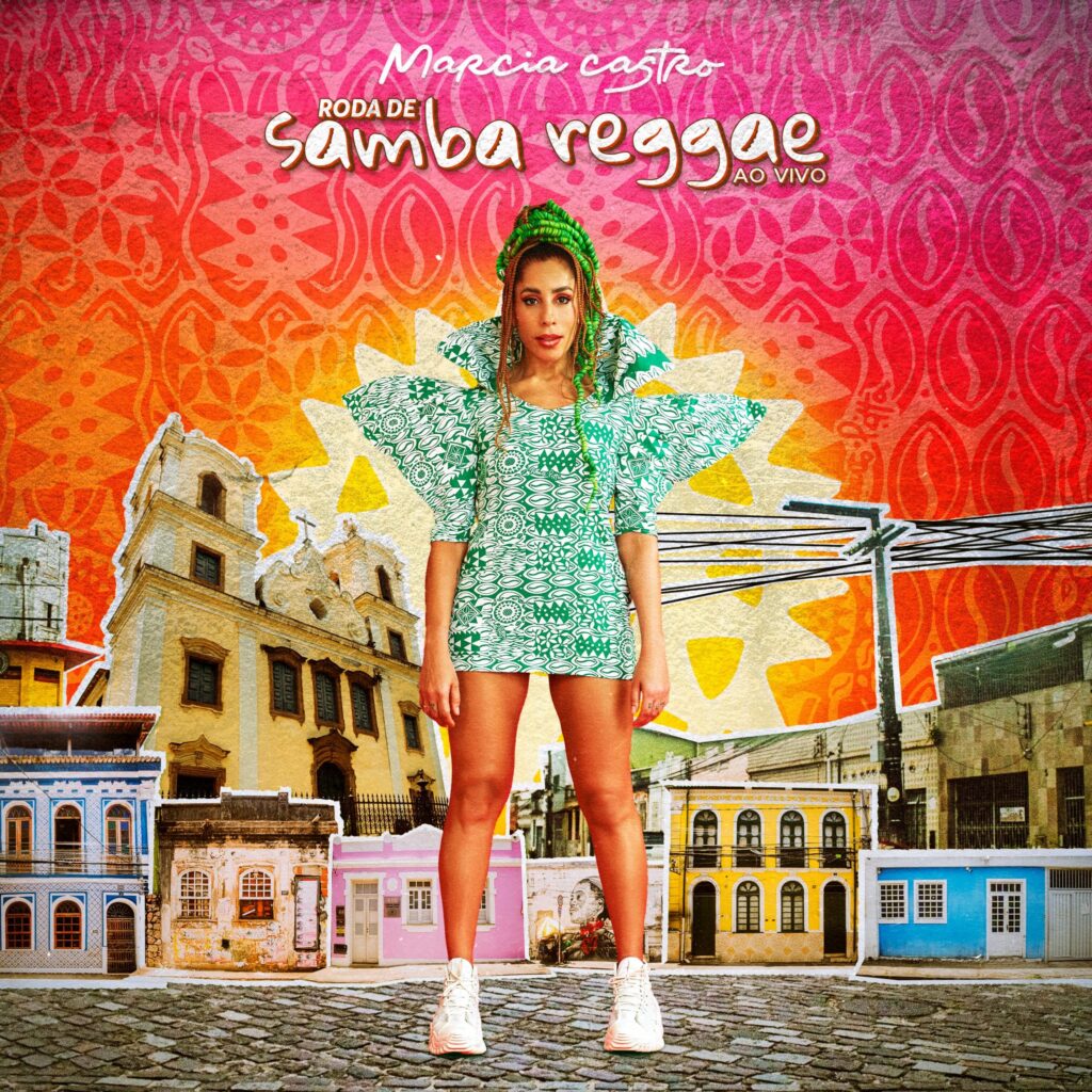 Marcia Castro lança seu novo álbum “Roda de Samba Reggae, Vol.1” nesta quinta-feira