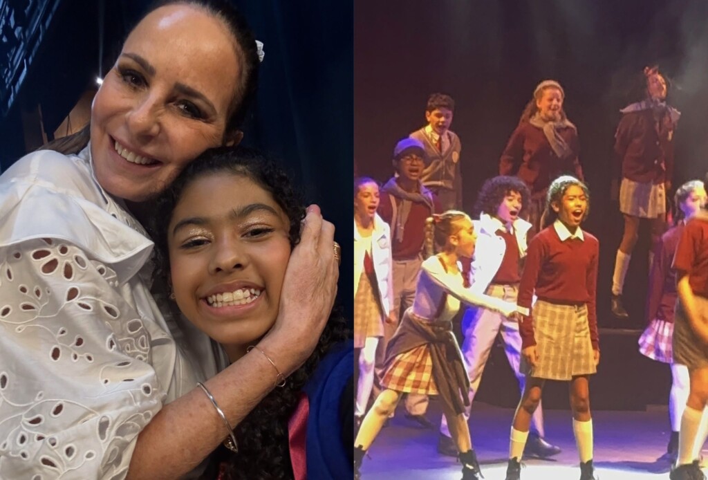 Izabella Galvão interpreta trechos de Matilda no espetáculo Estúdio Broadway Celebrate