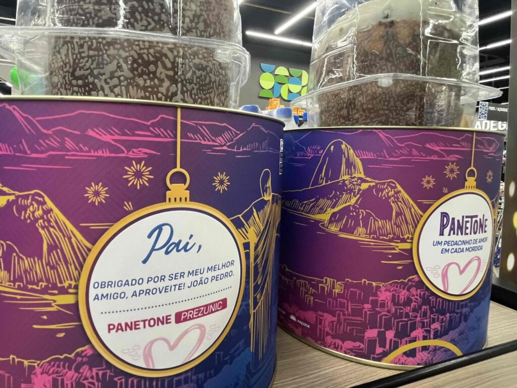 Prezunic faz do panetone um verdadeiro presente de Natal