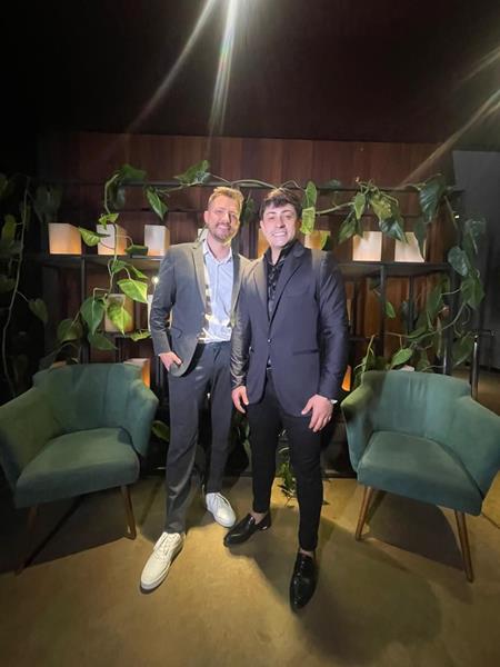 Lucas e Higor marcaram presença no leilão da AgroPlay, ao lado da dupla Gian e Giovani, em Londrina