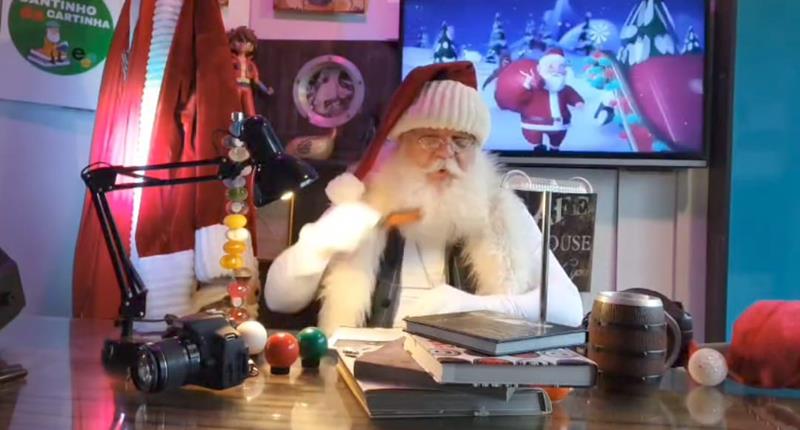 Tecnologia a serviço do Natal: campanha usa inteligência artificial para simular videochamada com o Papai e a Mamãe Noel