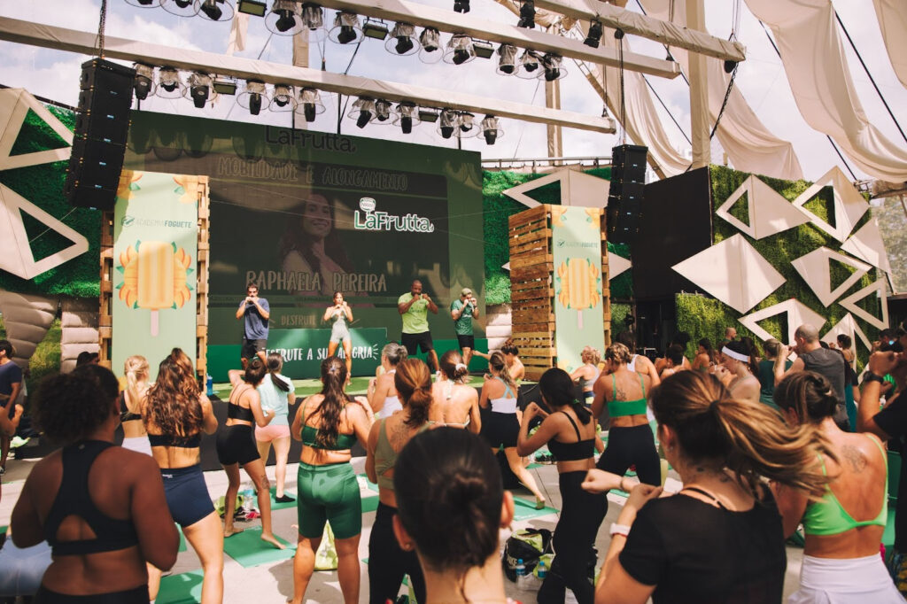 LaFrutta promove Treinão de Verão ao ar livre no Rio de Janeiro