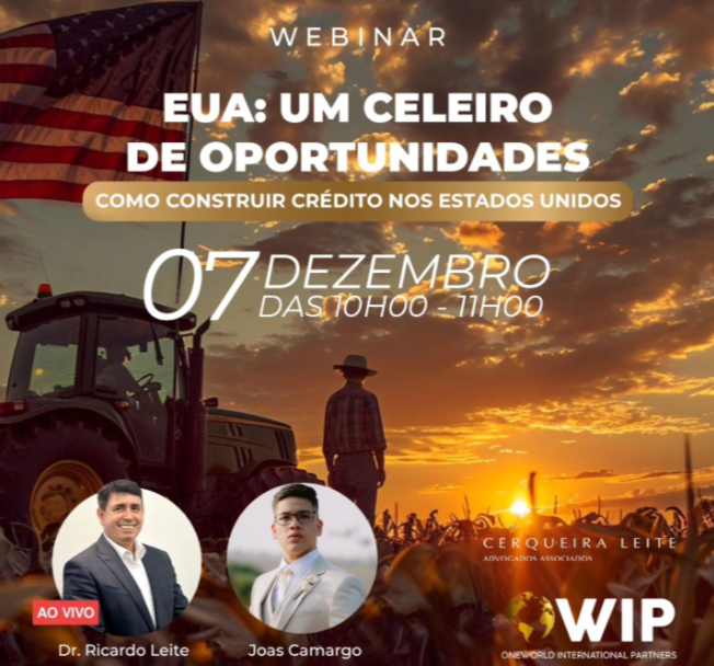 Palestra gratuita ‘Como construir créditos nos EUA’ 1 Palestra gratuita ‘Como construir créditos nos EUA’