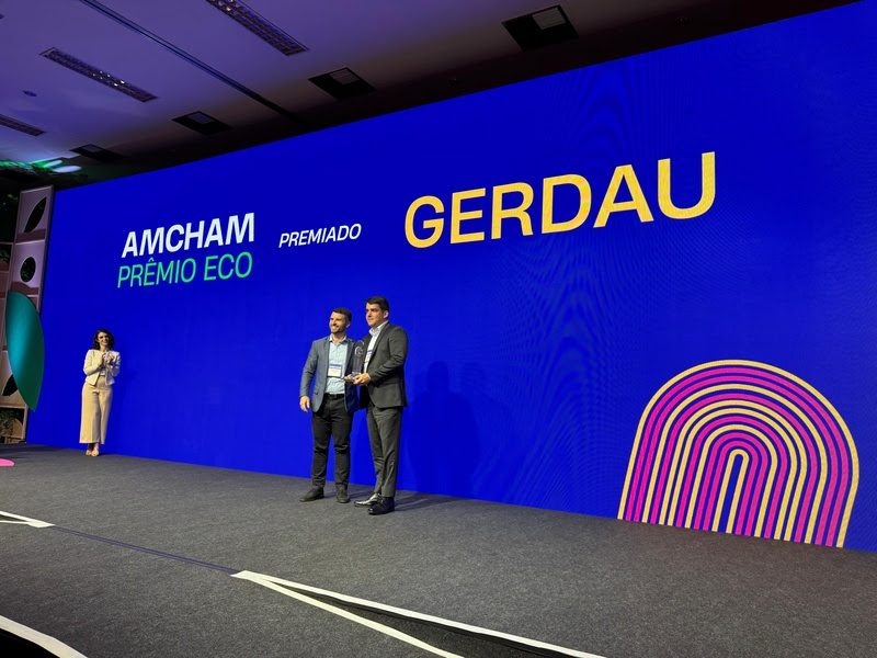 Gerdau conquista prêmio de sustentabilidade com case do uso de biocoque em Minas Gerais