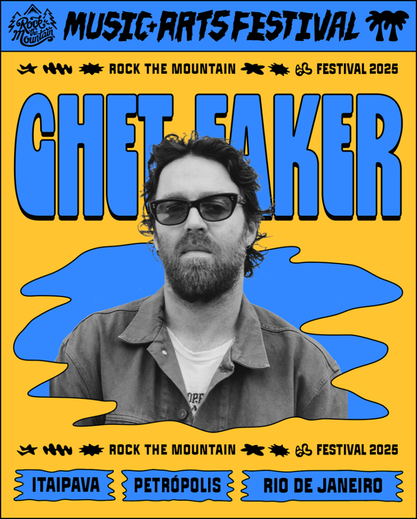 Rock the Mountain 2025 anuncia mais uma atração internacional: Chet Faker