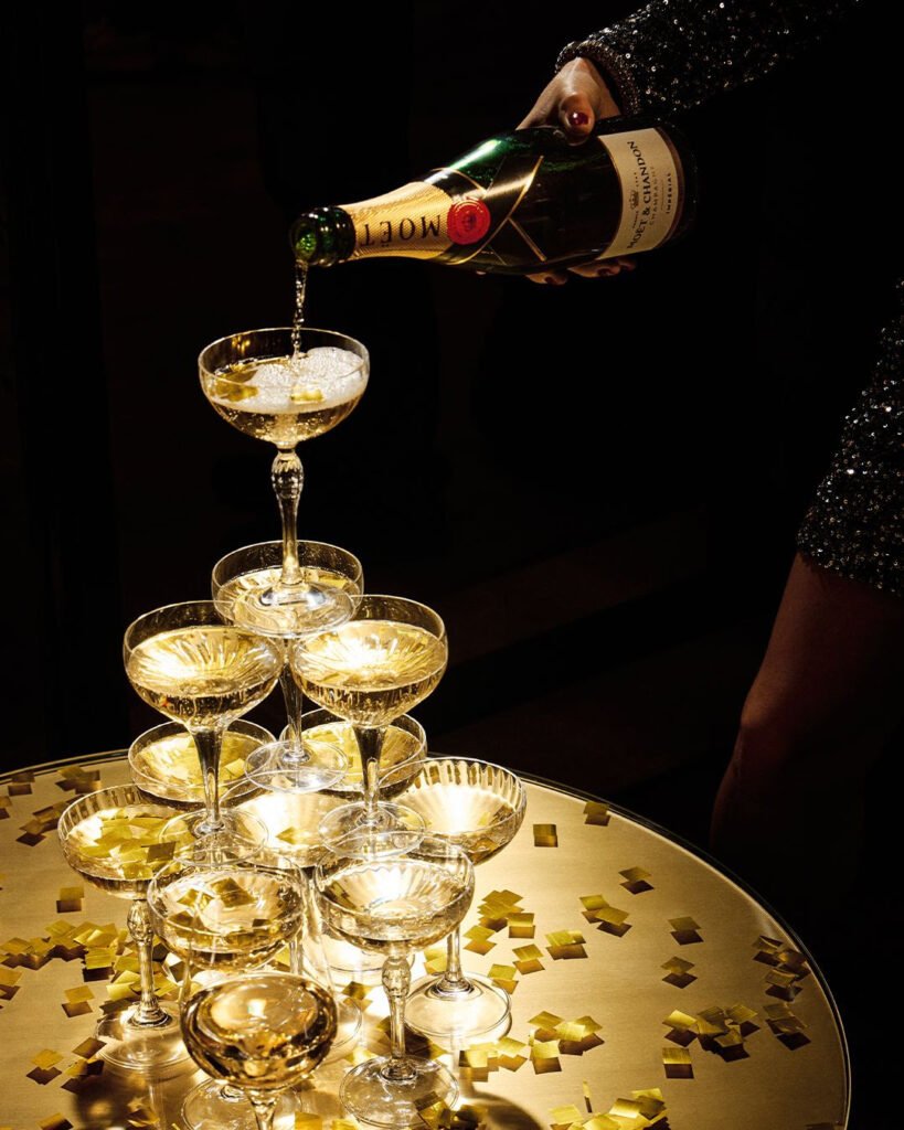 Moët & Chandon leva o reconhecido champagne francês para a festa de réveillon do Safari Beach Jurerê