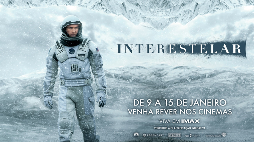 Em comemoração aos 10 anos de lançamento, Warner Bros. anuncia volta de Interestelar aos cinemas de todo o país