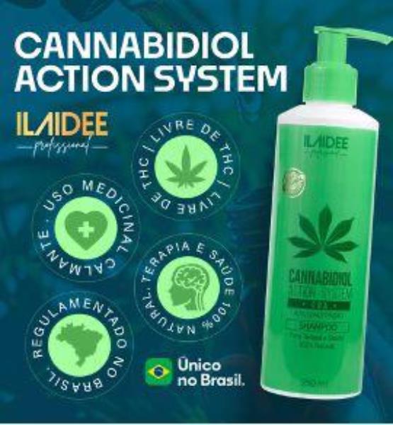 Ilaidee Professional Lança Linha Cannabidiol Action System CBA com Distribuição para Toda América Latina