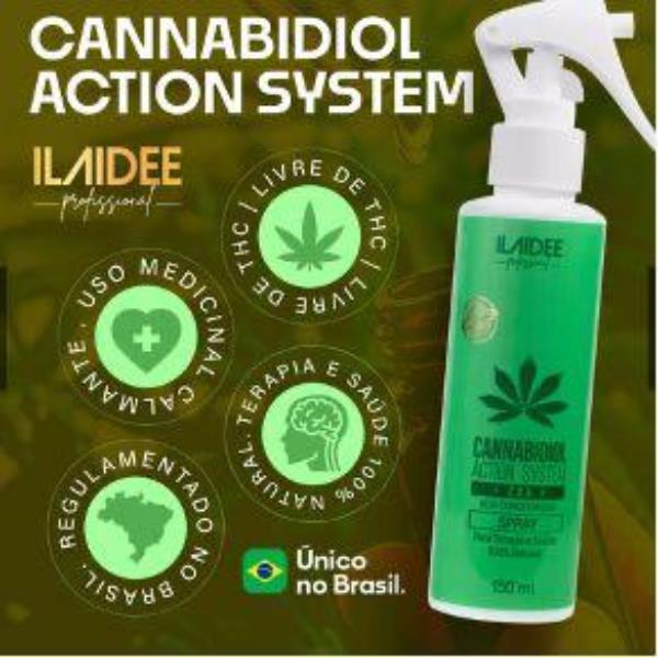 Ilaidee Professional Lança Linha Cannabidiol Action System CBA com Distribuição para Toda América Latina