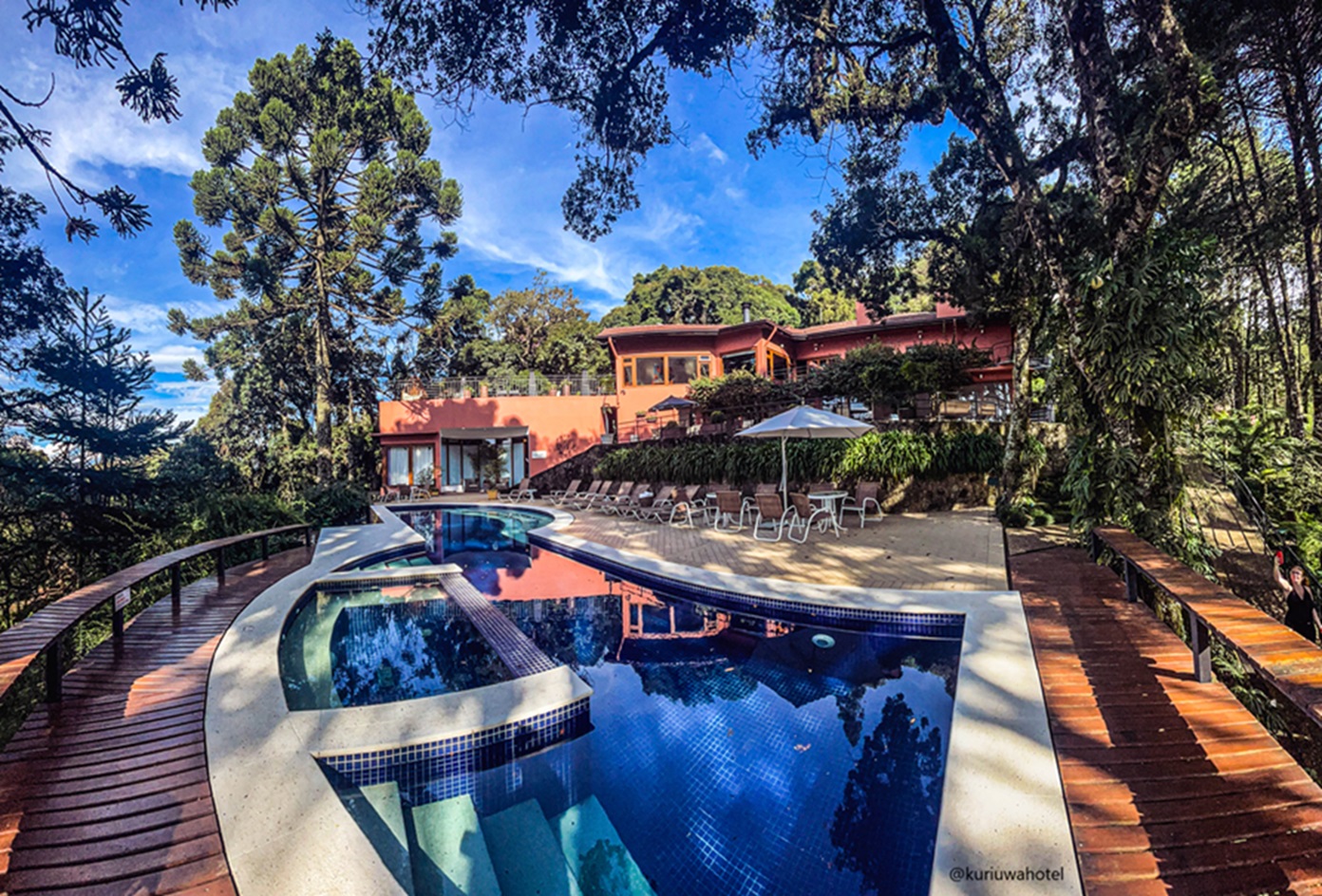 Verão em Monte Verde (MG): três lugares para aproveitar o clima de montanha com tarifas reduzidas 2 Piscina Kuriuwa Hotel Monte Verde