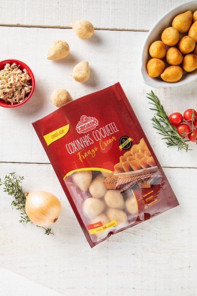 Lecadô ingressa no mercado de congelados com coxinhas de frango tamanho coquetel Lecadô ingressa no mercado de congelados com coxinhas de frango tamanho coquetel