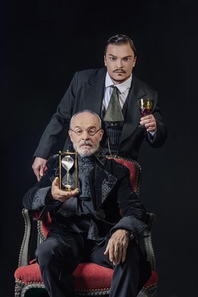 Teatro I Love PRIO recebe Osmar Prado e Maurício Machado em “O Veneno do Teatro”