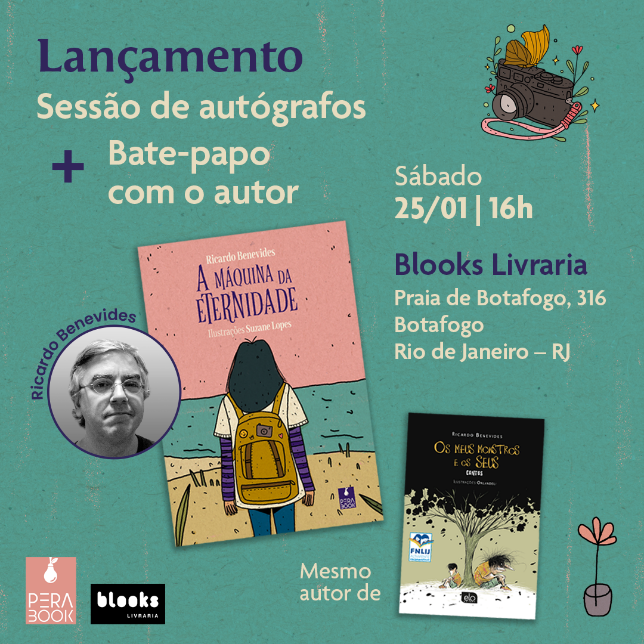 Bate-Papo e Sessão de Autógrafos com o Autor Ricardo Benevides 1 Bate-Papo e Sessão de Autógrafos com o Autor Ricardo Benevides