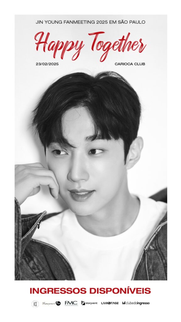 Ator e cantor sul-coreano Jinyoung vem ao Brasil em fevereiro com fanmeeting exclusivo 1 Jiyoung 9x16