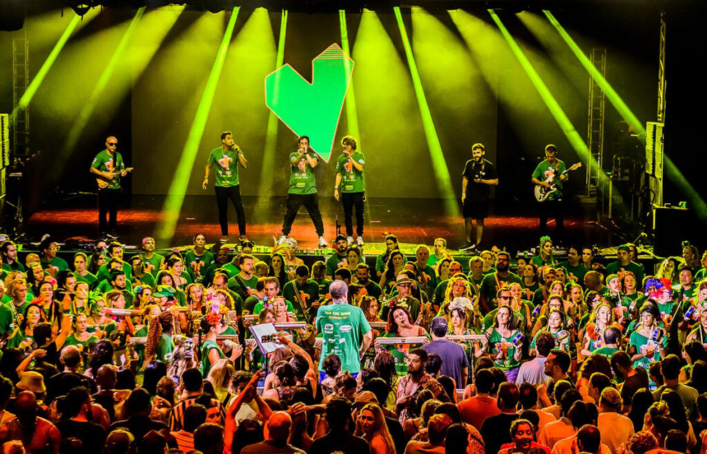 Monobloco faz o esquenta para o Carnaval dia 25 de janeiro, na Audio