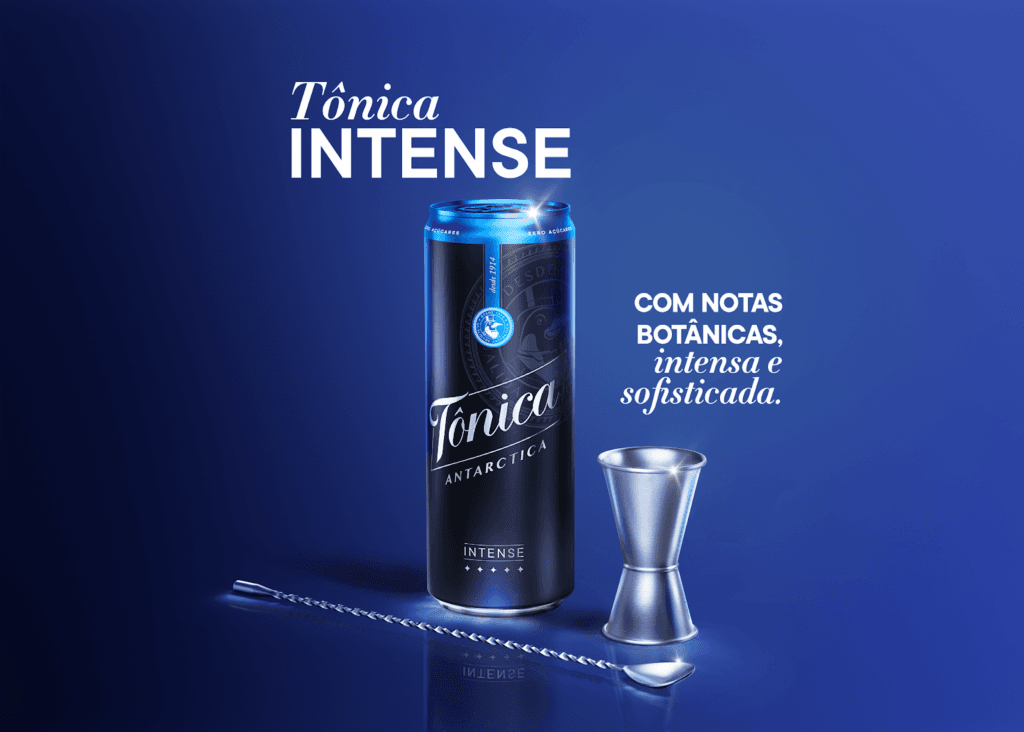 Tônica Antarctica dá novo passo no universo da mixologia e lança versão Intense no Rio de Janeiro, com sabor marcante e mais sofisticado Tônica Antarctica dá novo passo no universo da mixologia e lança versão Intense no Rio de Janeiro, com sabor marcante e mais sofisticado