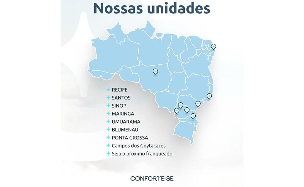 Conforte-se revoluciona o mercado nacional de franquias no segmento de pós-operatório