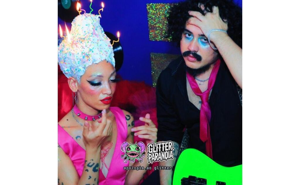 Com produção de Tadeu Patolla, Glitter Paranoia mistura atitude, humor ácido e rock no EP “Apologia ao Glitter”