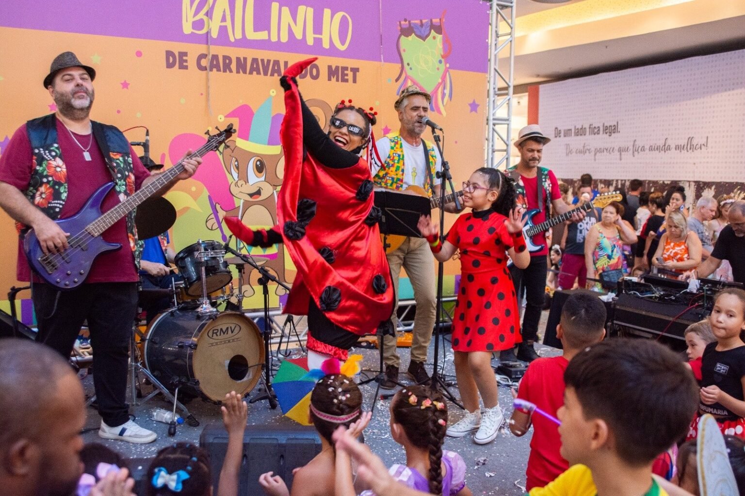 Bailinho de Carnaval do Shopping Metropolitano Barra é folia garantida para pequenos e toda a família Foto: Divulgação