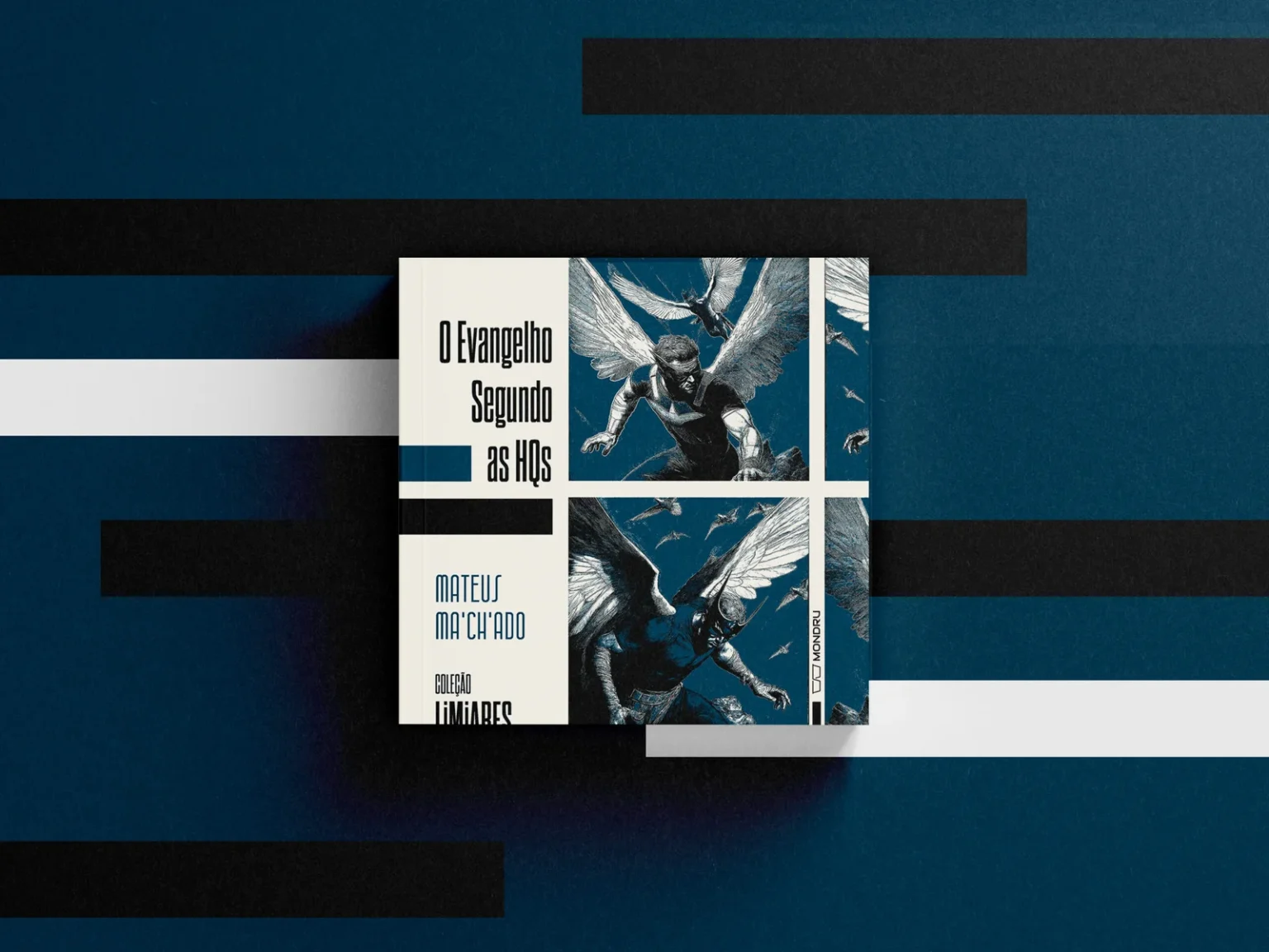 O Evangelho Segundo as HQs: Deuses, Heróis e Anjos caídos. A bíblia nas sombras das histórias em quadrinhos CAPA 3 scaled